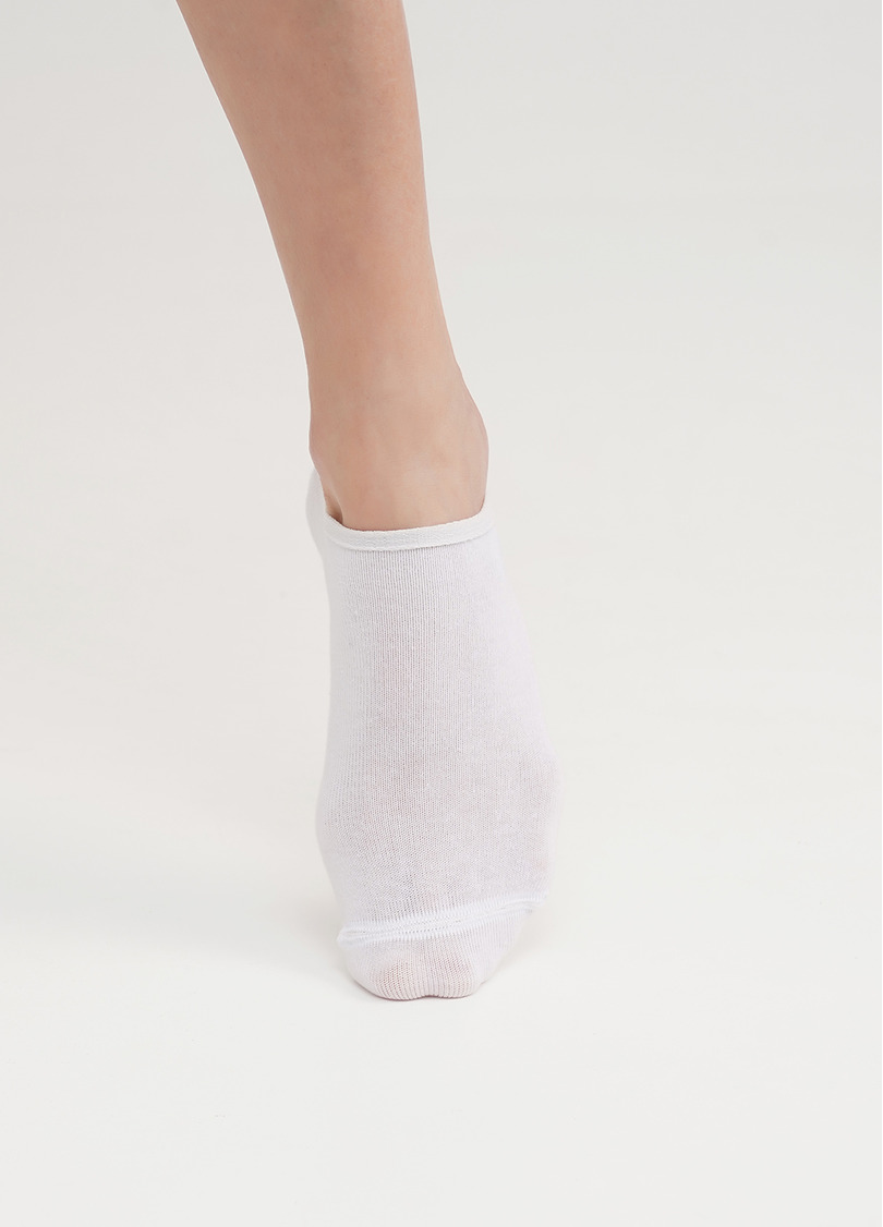 Женские хлопковые подследники WS0 CLASSIC white (белый)