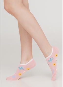 Шкарпетки жіночі короткі WS0 TROPIC 003 geranium (рожевий)