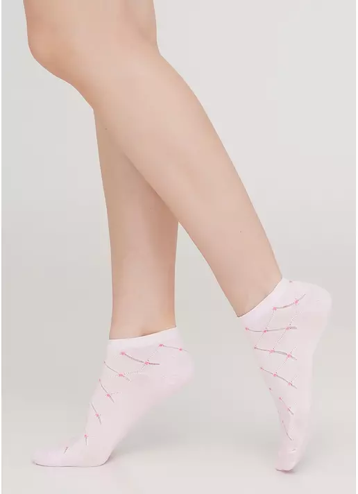 Носки короткие женские WS1 AIR 001 [WS1C/Aj-001] pearl (розовый)