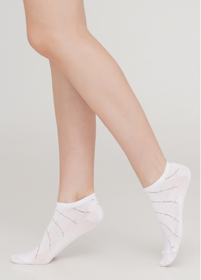 Шкарпетки короткі жіночі WS1 AIR 001 [WS1C/Aj-001] (білий)