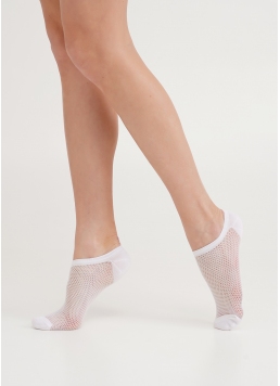 Короткие носки сетчатые WS1 AIR PA 002 bianco (белый)