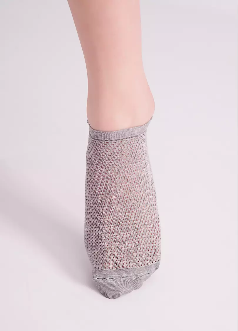 Короткі шкарпетки сітчасті WS1 AIR PA 002 griffin (сірий)