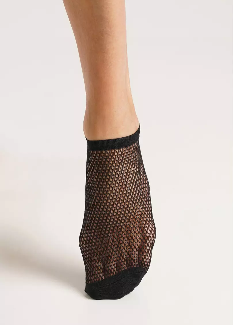 Короткі шкарпетки сітчасті WS1 AIR PA 002 nero (чорний)