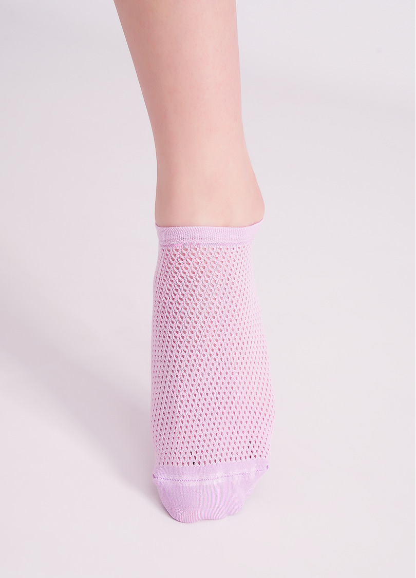 Короткі шкарпетки сітчасті WS1 AIR PA 002 orchid bloom (фіолетовий)