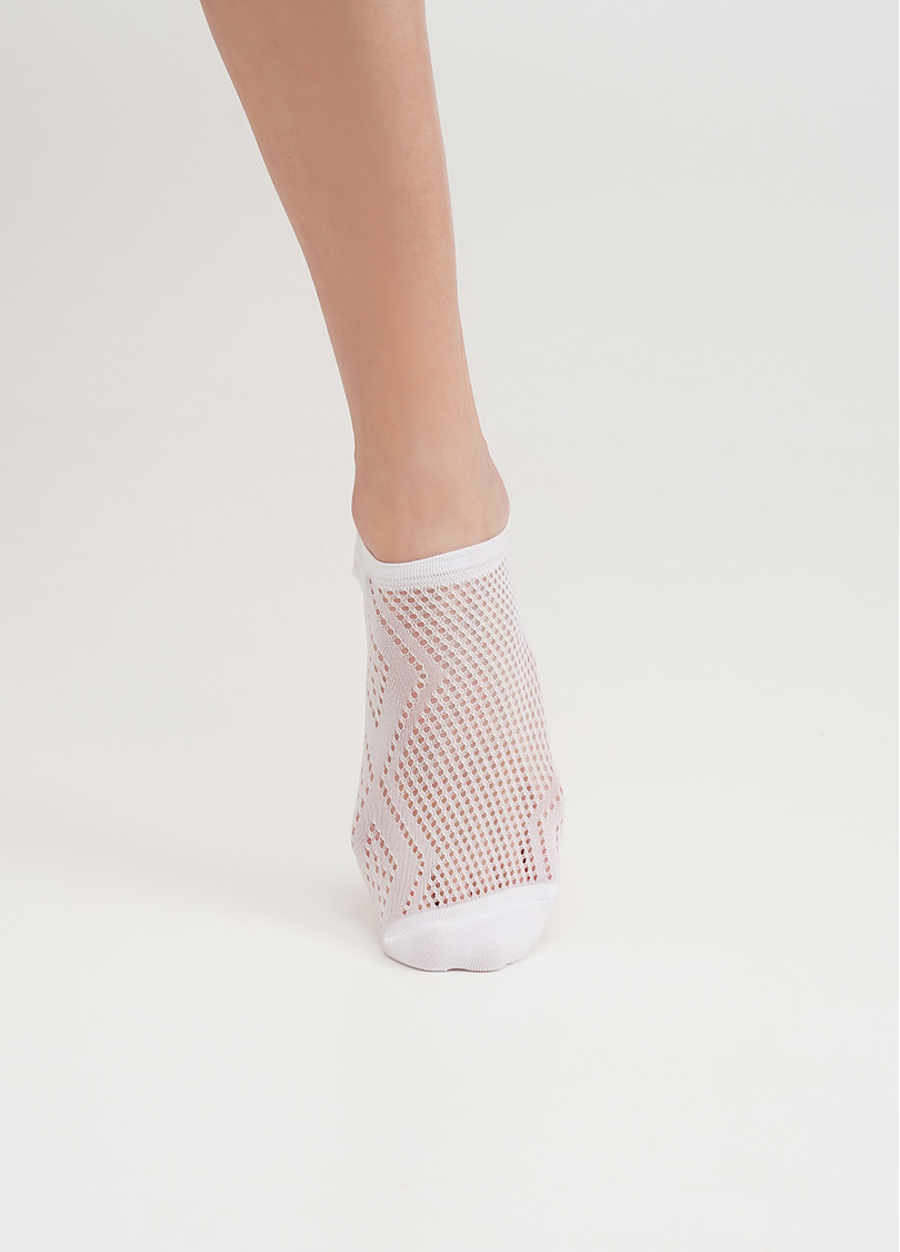 Носки с ажурной сеткой WS1 AIR PA 005 bianco (белый)
