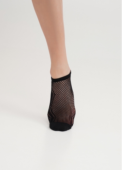 Шкарпетки з ажурною сіткою WS1 AIR PA 005 nero (чорний)