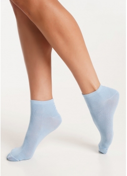 Короткие носки женские WS1 CLASSIC baby blue (голубой)