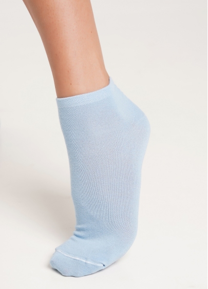 Короткие носки женские WS1 CLASSIC baby blue (голубой)