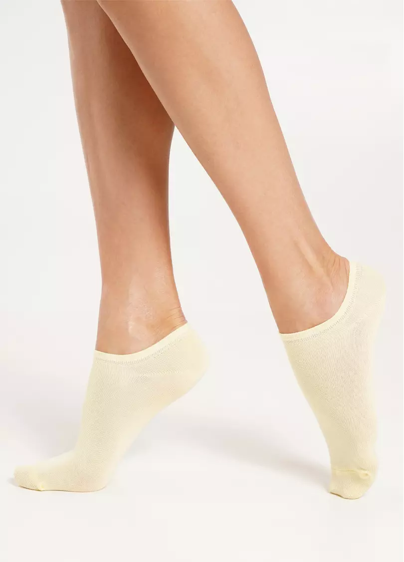 Жіночі короткі шкарпетки (2 пари) WS1 CLASSIC blushing bride/light yellow (рожевий/жовтий)