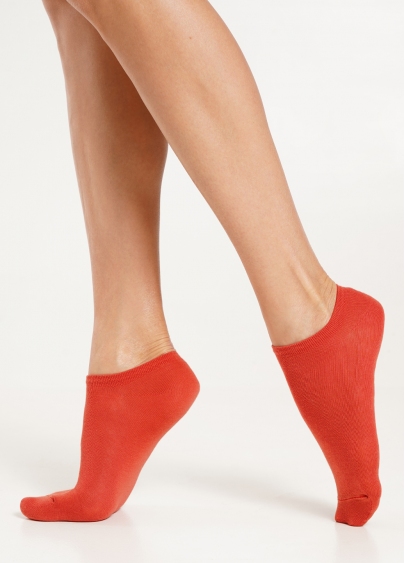 Жіночі короткі шкарпетки (2 пари) WS1 CLASSIC haze/ceramite (коричневий/помаранчевий)