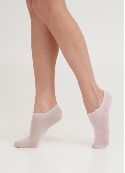 Жіночі короткі шкарпетки (2 пари) WS1 CLASSIC moonlight/blushing bride (бежевий/рожевий)