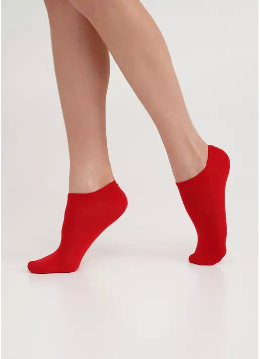 Короткі шкарпетки жіночі WS1 CLASSIC red (червоний)