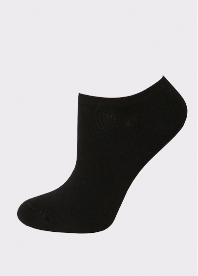 Женские короткие носки (2 пары) WS1 CLASSIC black (черный)