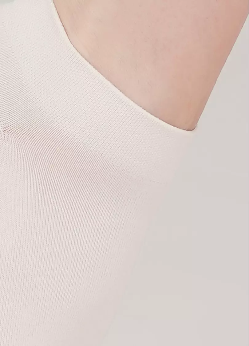 Женские короткие носки (2 пары) WS1 CLASSIC panna (белый)