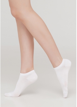Женские короткие носки (2 пары) WS1 CLASSIC white (белый)