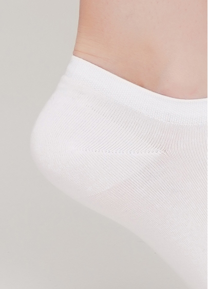 Жіночі короткі шкарпетки (2 пари) WS1 CLASSIC light grey melange/white (меланж)