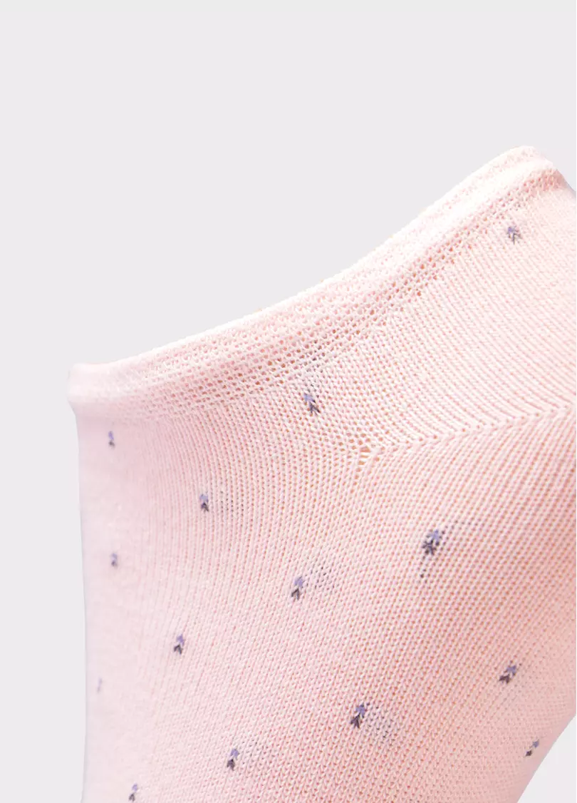 Женские короткие носки (2 пары) WS1 FASHION 046 + WS1 LUREX 009