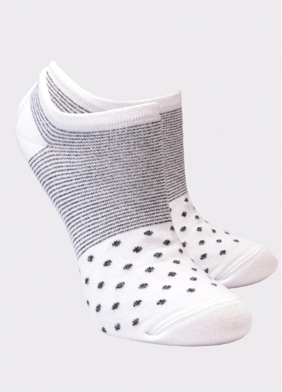 Жіночі короткі шкарпетки (2 пари) WS1 LUREX 004 + WS1 LUREX 007
