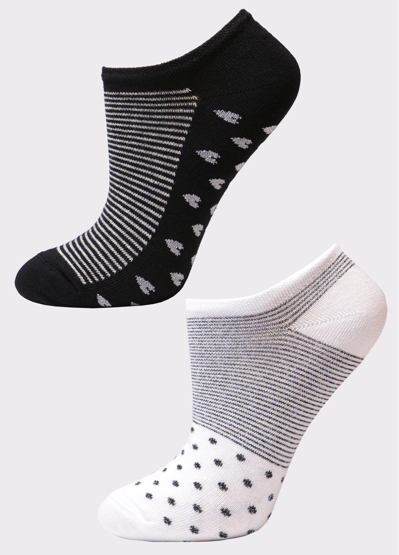 Женские короткие носки (2пары) WS1 LUREX 004 + WS1 LUREX 007