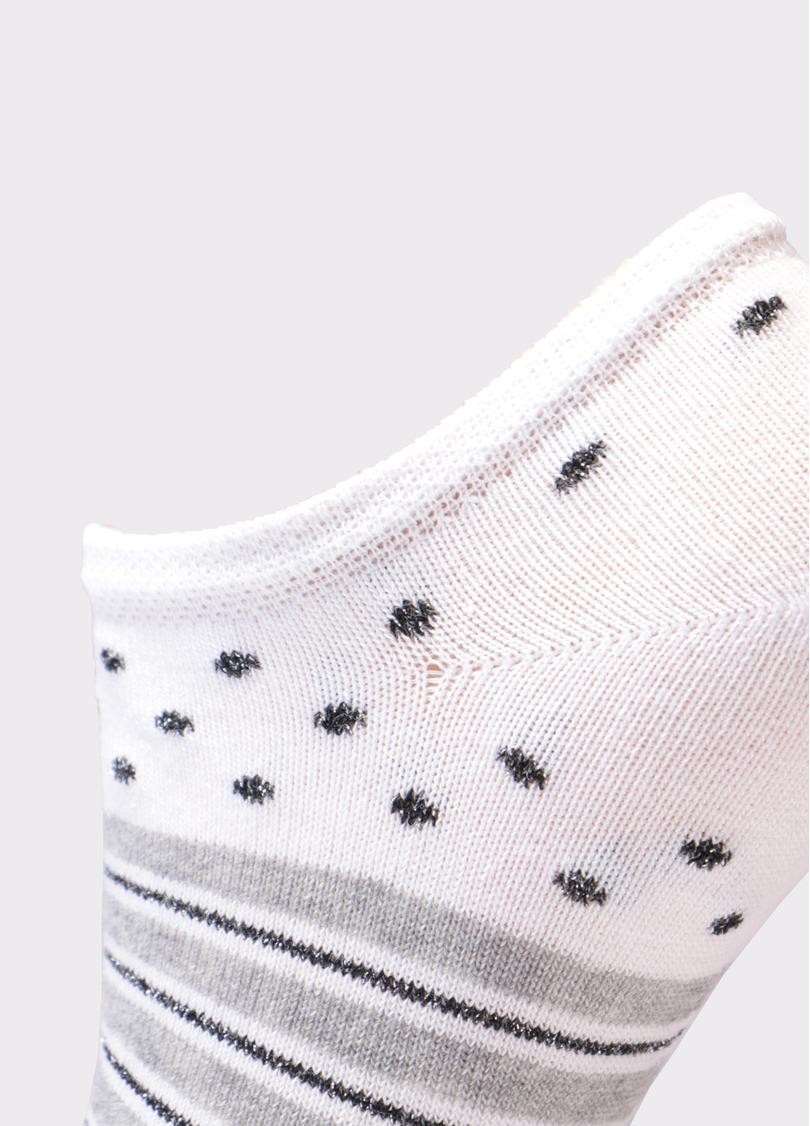 Женские короткие носки (2 пары) WS1 LUREX 005 + WS1 LUREX 008