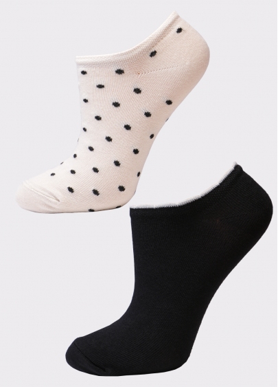 Женские короткие носки (2 пары) WS1 LUREX 006 + WS1 FASHION 047
