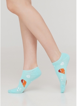 Жіночі короткі шкарпетки WS1 MARINE 010 (м'ятний)