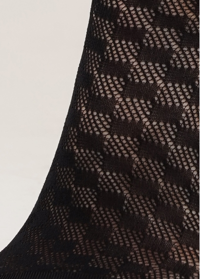 Шкарпетки з ажурним плетінням WS2 AIR PA 007 nero (чорний)
