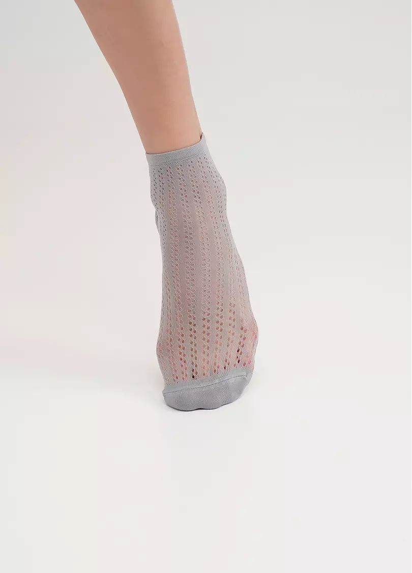 Носки с плетением сетки WS2 AIR PA 008 griffin (серый)