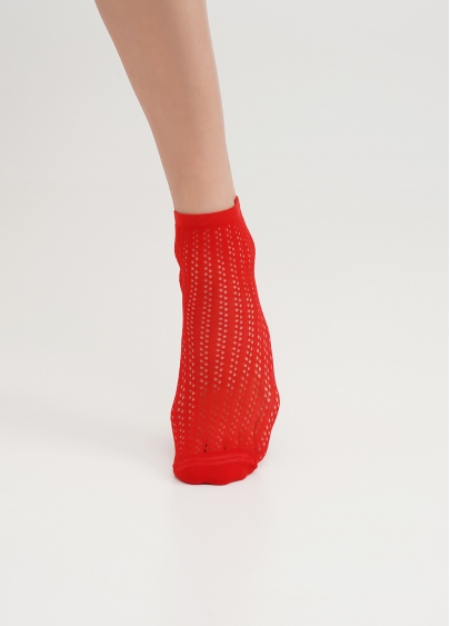 Шкарпетки з плетінням сітки WS2 AIR PA 008 risk red (червоний)