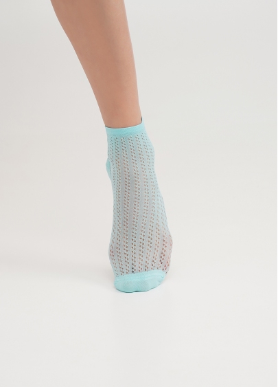 Шкарпетки з плетінням сітки WS2 AIR PA 008 tanager turquoise (зелений)
