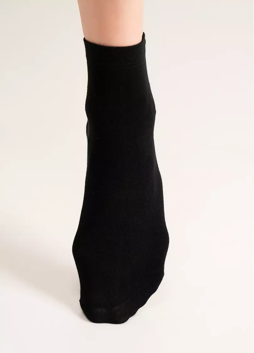 Классические носки из бамбука WS2 BAMBOO black (черный)