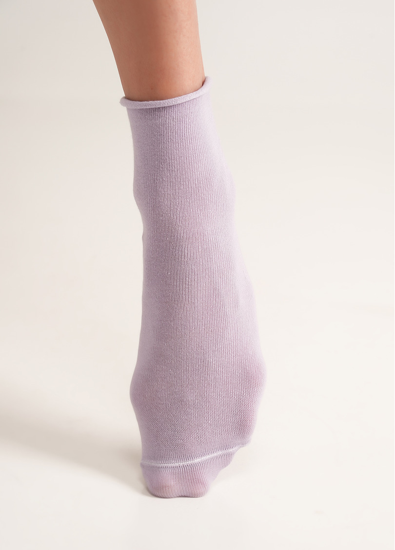 Шкарпетки класичні без гумки WS2 CLASSIC FREE lilac (фіолетовий)