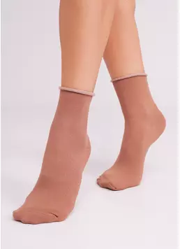Носки классические без резинки WS2 CLASSIC FREE mocha mousse (коричневый)