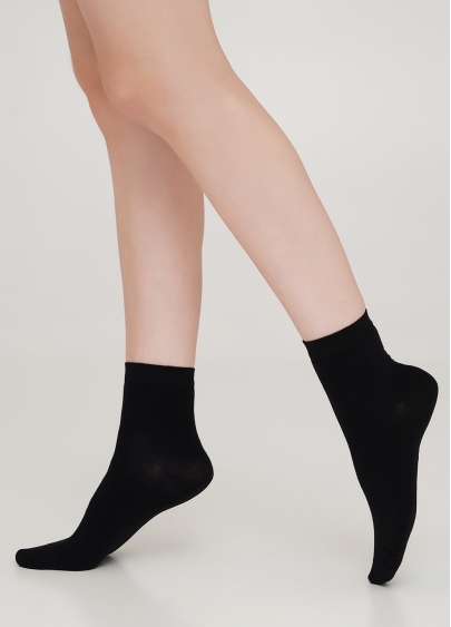 Бавовняні шкарпетки жіночі класичні WS2 CLASSIC black (чорний)