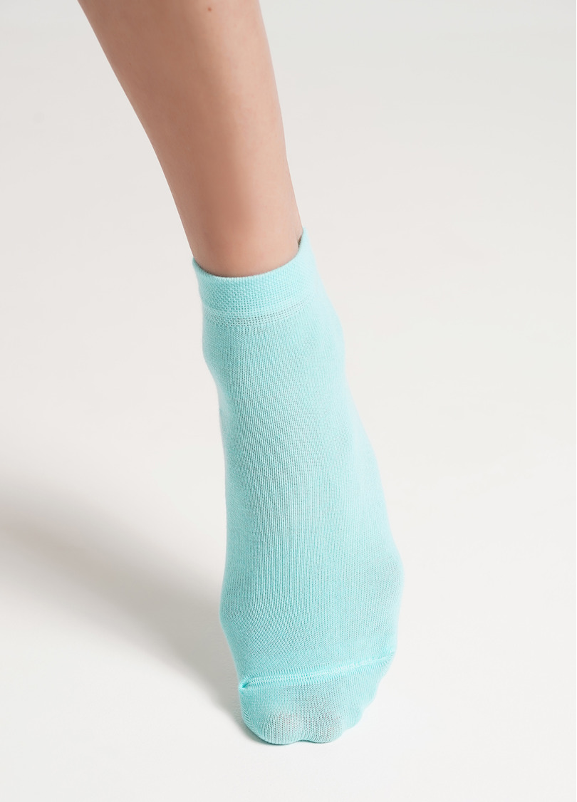 Бавовняні шкарпетки жіночі класичні WS2 CLASSIC light mint (зелений)