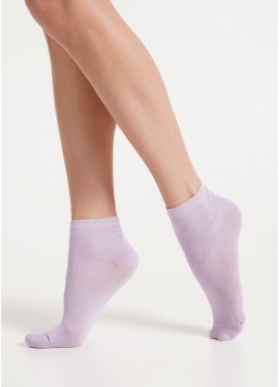 Хлопковые носки женские классические WS2 CLASSIC lilac (фиолетовый)