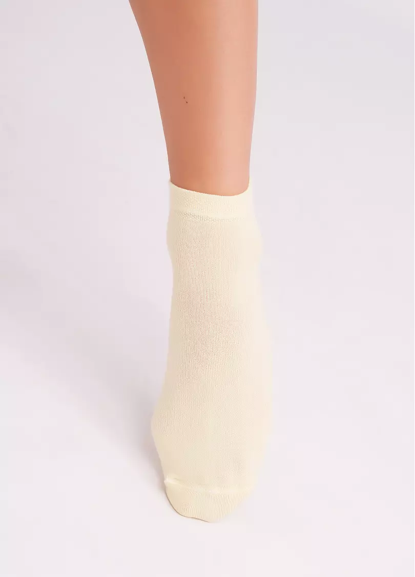 Жіночі бавовняні шкарпетки (2 пари) WS2 CLASSIC blushing bride/light yellow (рожевий/жовтий)