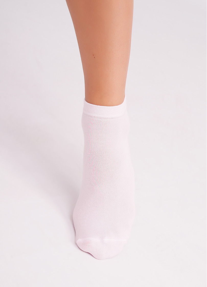 Жіночі бавовняні шкарпетки (2 пари) WS2 CLASSIC blushing bride/light yellow (рожевий/жовтий)