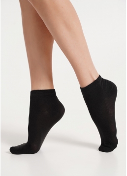 Хлопковые носки женские классические WS2 CLASSIC pirate black (черный)