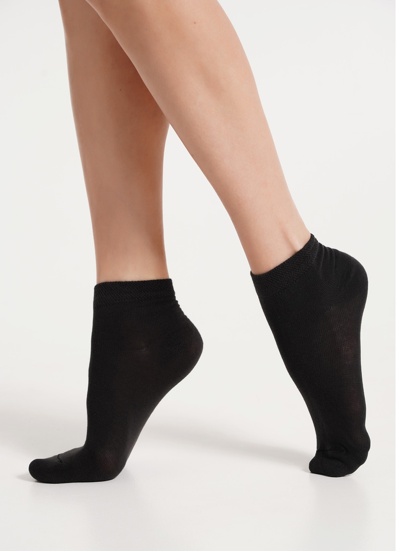 Бавовняні шкарпетки жіночі класичні WS2 CLASSIC pirate black (чорний)