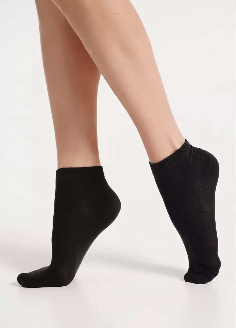 Бавовняні шкарпетки жіночі класичні WS2 CLASSIC pirate black (чорний)