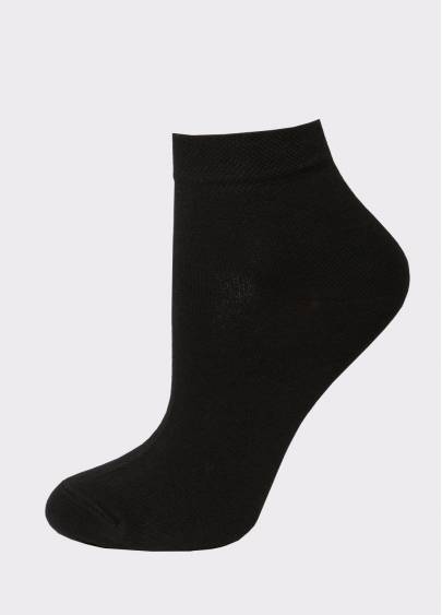 Женские хлопковые носки (2 пары) WS2 CLASSIC dark grey melange/black (серый)
