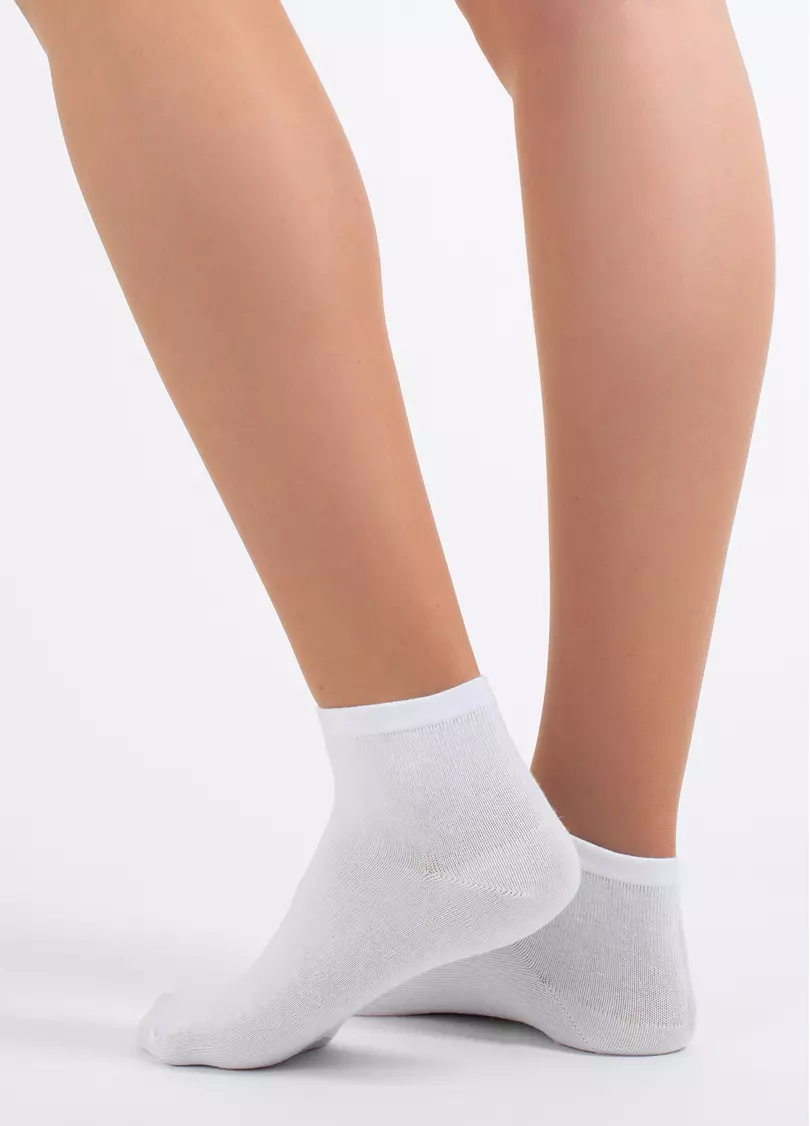 Хлопковые носки WS2 FASHION 2509, белые
