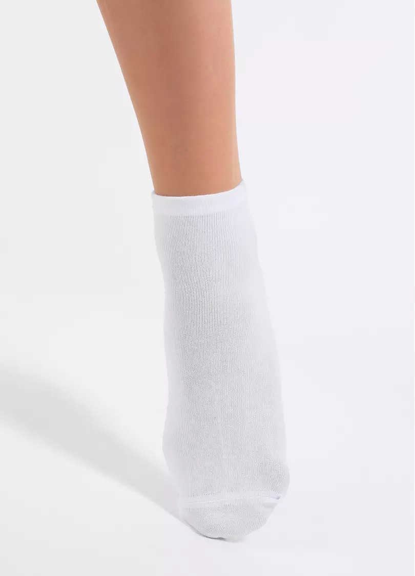 Хлопковые носки WS2 FASHION 2509, белые