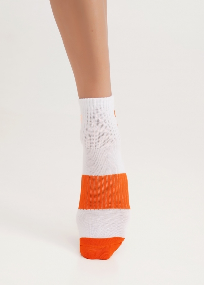 Шкарпетки спортивні жіночі WS2 TERRY SPORT 002 orange (помаранчевий)