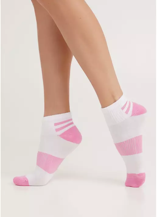 Носки спортивные женские WS2 TERRY SPORT 002 rose (розовый)