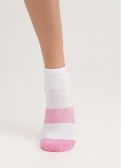 Шкарпетки спортивні жіночі WS2 TERRY SPORT 002 rose (рожевий)
