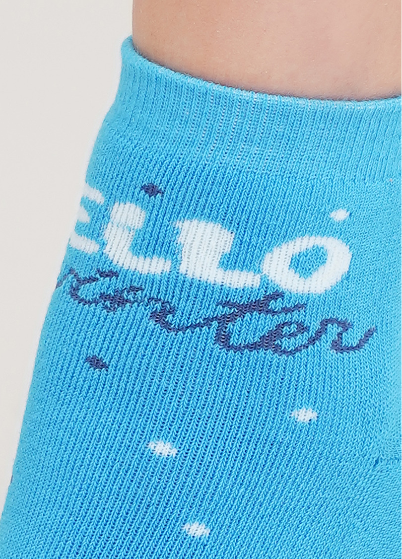 Махровые носки с кроликами WS2C/Te-002 blue (голубой)