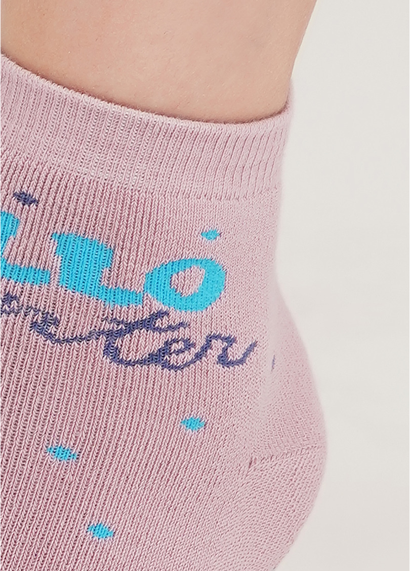 Махровые носки с кроликами WS2C/Te-002 zephyr (розовый)