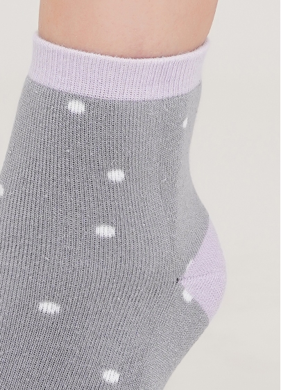 Шкарпетки махрові з малюнком сови WS2C/Te-003 silver (сірий)